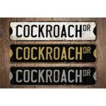 Cockroach-Premium-Quality-Rustic-Metal-Sign-Images