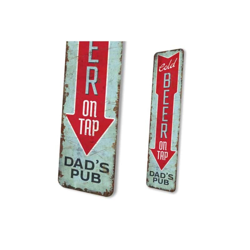 Cold-Beer-On-Tap-Sign-Premium-Quality-Rustic-Metal-Sign-4