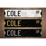 Cole-Name-Sign-Premium-Quality-Rustic-Metal-Sign-Images