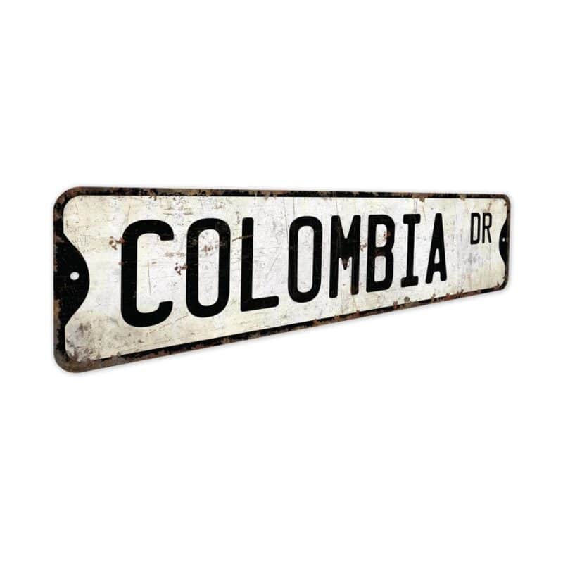 Colombia-Premium-Quality-Rustic-Metal-Sign-3