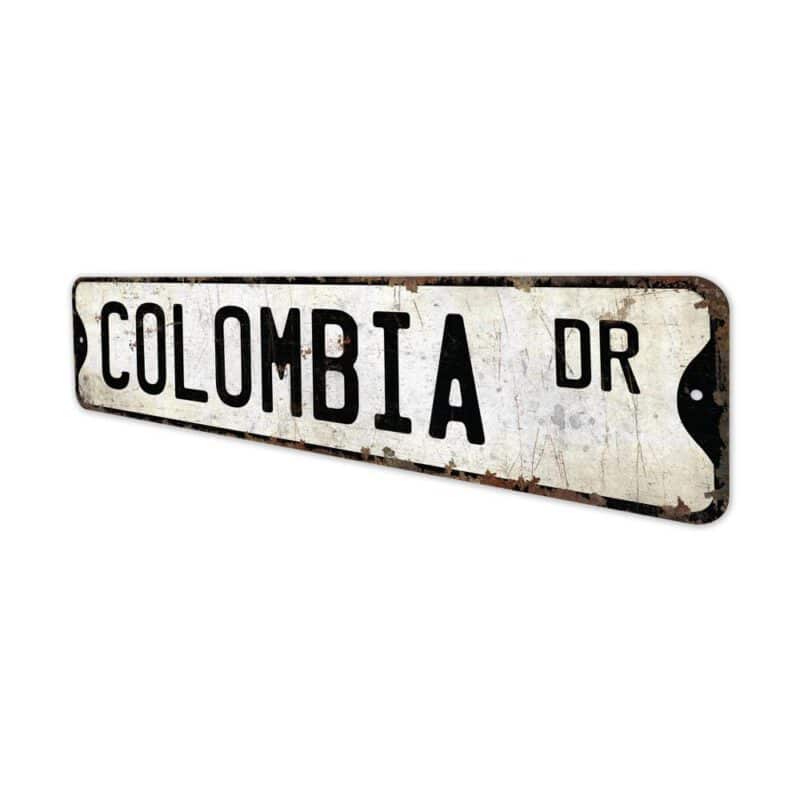 Colombia-Premium-Quality-Rustic-Metal-Sign-4