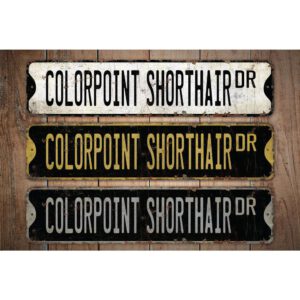 Colorpoint-Shorthair-Premium-Quality-Rustic-Metal-Sign-Images