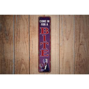 Come-In-For-A-Bite-Sign-Premium-Quality-Rustic-Metal-Sign-Images