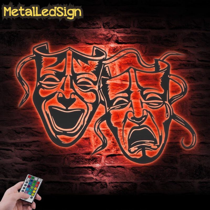 Comedy-And-Tragedy-Metal-Wall-Art-LED-Light-7.jpg