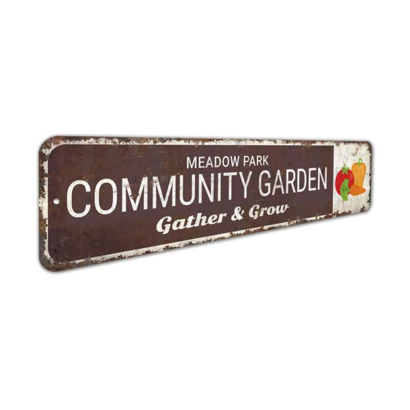 Community-Garden-Sign-Premium-Quality-Rustic-Metal-Sign-3