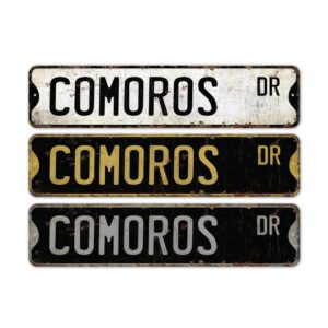 Comoros-Premium-Quality-Rustic-Metal-Sign-2