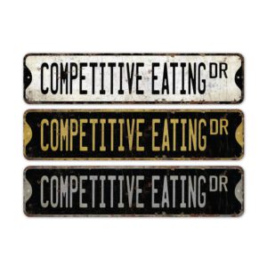 Competitive-Eating-Premium-Quality-Rustic-Metal-Sign-2