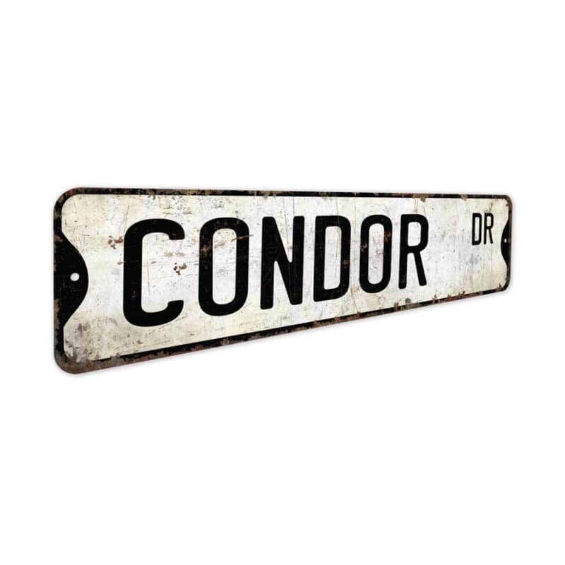 Condor-Premium-Quality-Rustic-Metal-Sign-3