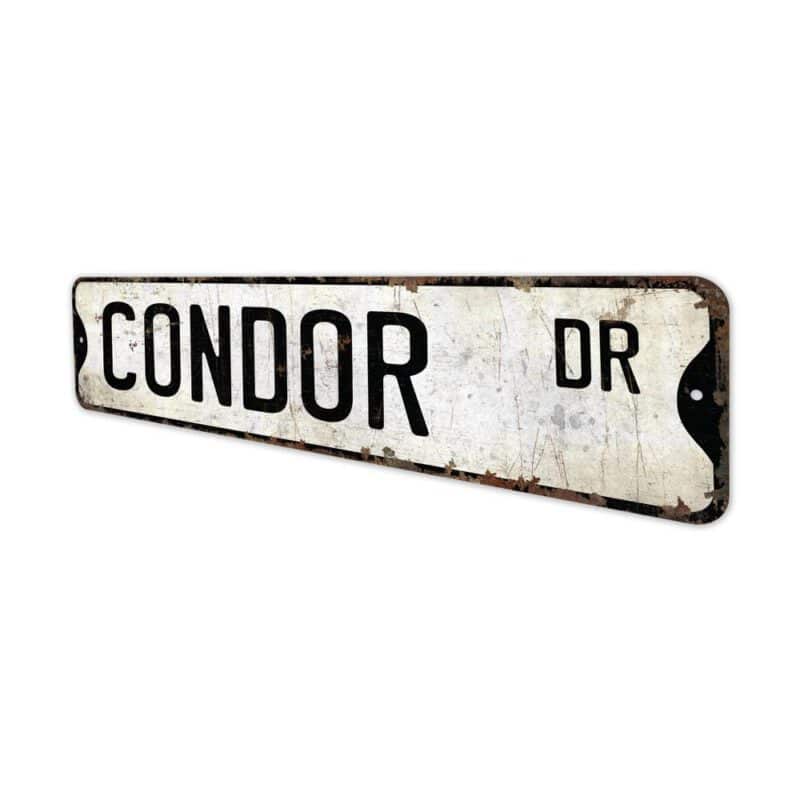 Condor-Premium-Quality-Rustic-Metal-Sign-4