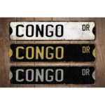 Congo-Premium-Quality-Rustic-Metal-Sign-Images