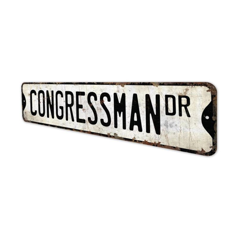 Congressman-Premium-Quality-Rustic-Metal-Sign-4