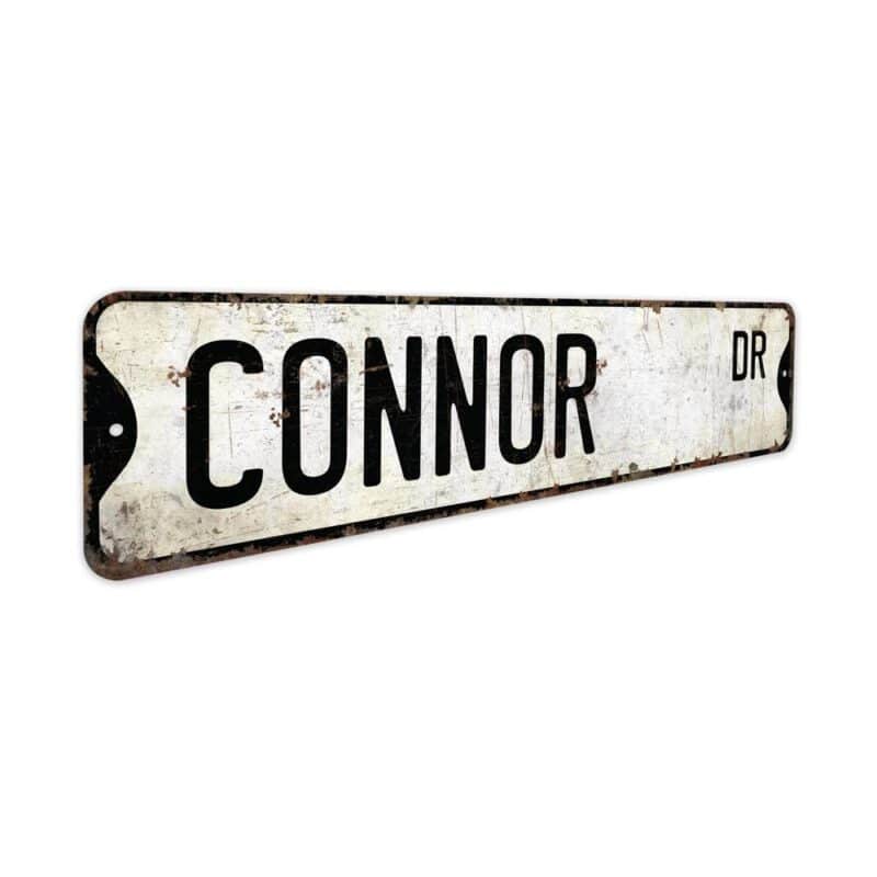 Connor-Name-Sign-Premium-Quality-Rustic-Metal-Sign-3