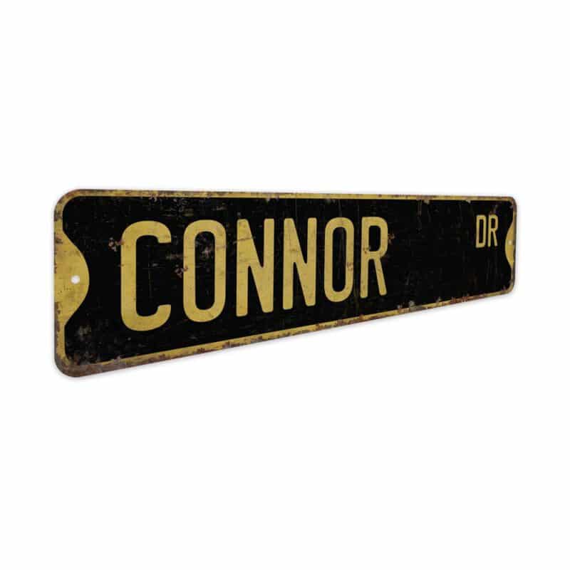 Connor-Name-Sign-Premium-Quality-Rustic-Metal-Sign-5