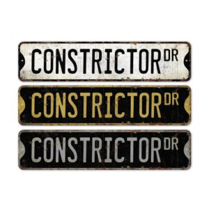 Constrictor-Premium-Quality-Rustic-Metal-Sign-2