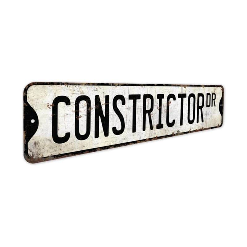 Constrictor-Premium-Quality-Rustic-Metal-Sign-3