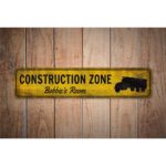 Construction-Zone-Door-Sign-Premium-Quality-Rustic-Metal-Sign-Images