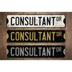 Consultant-Premium-Quality-Rustic-Metal-Sign-Images