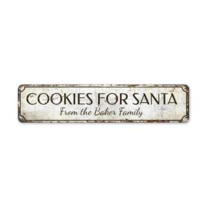 Cookies-for-Santa-Sign-Premium-Quality-Rustic-Metal-Sign-2-1