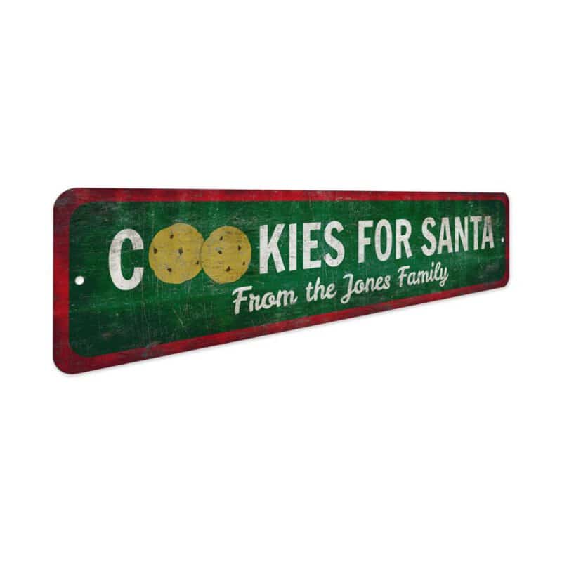 Cookies-for-Santa-Sign-Premium-Quality-Rustic-Metal-Sign-3