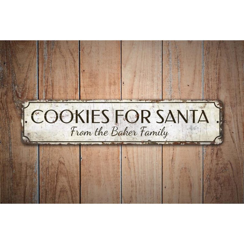 Cookies-for-Santa-Sign-Premium-Quality-Rustic-Metal-Sign-Images-1