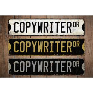 Copywriter-Premium-Quality-Rustic-Metal-Sign-Images