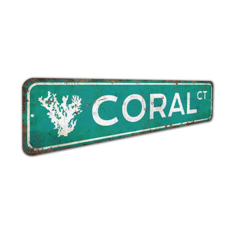 Coral-CT-Sign-Premium-Quality-Rustic-Metal-Sign-3