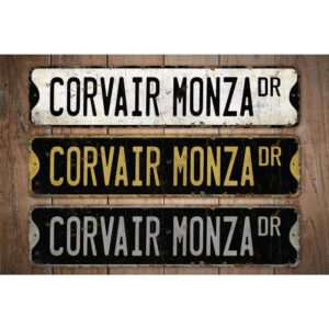 Corvair-Monza-Premium-Quality-Rustic-Metal-Sign-Images