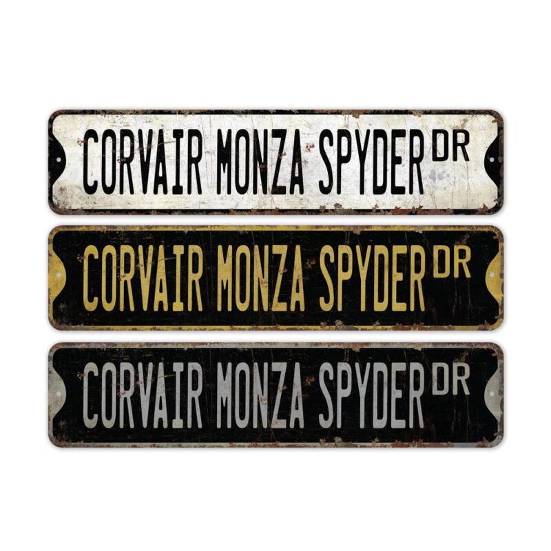 Corvair-Monza-Spyder-Premium-Quality-Rustic-Metal-Sign-2