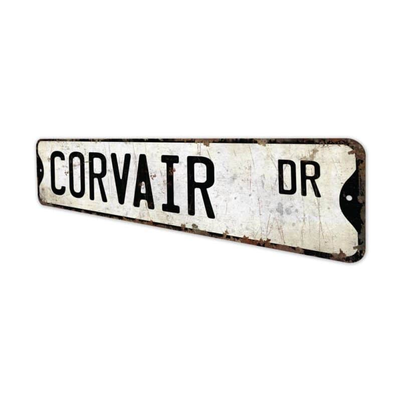 Corvair-Premium-Quality-Rustic-Metal-Sign-4