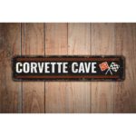 Corvette-Cave-Sign-Premium-Quality-Rustic-Metal-Sign-Images