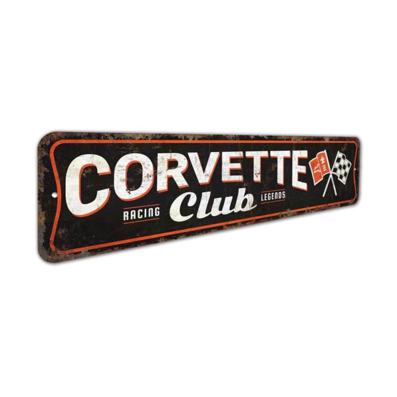 Corvette-Club-Sign-Premium-Quality-Rustic-Metal-Sign-3