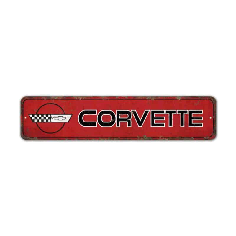 Corvette-Garage-Premium-Quality-Rustic-Metal-Sign-2