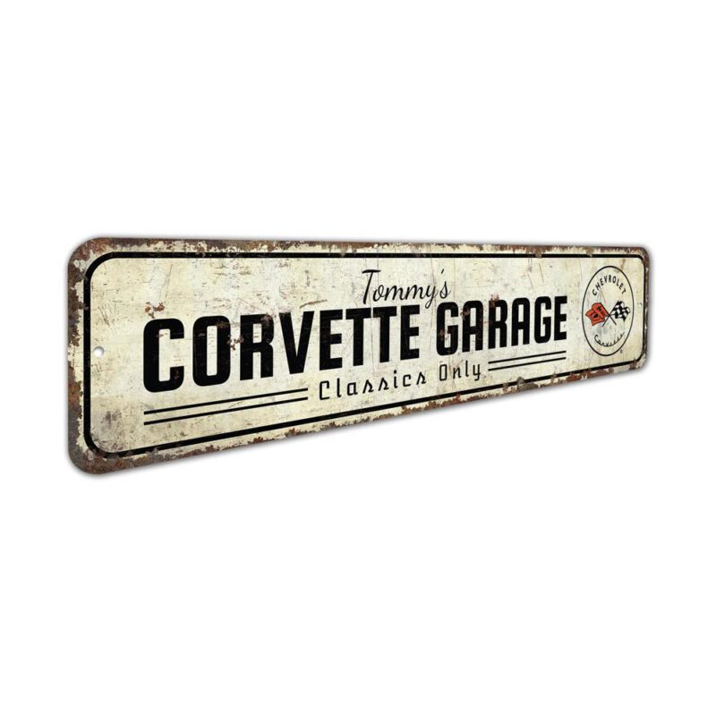 Corvette-Garage-Premium-Quality-Rustic-Metal-Sign-3-4