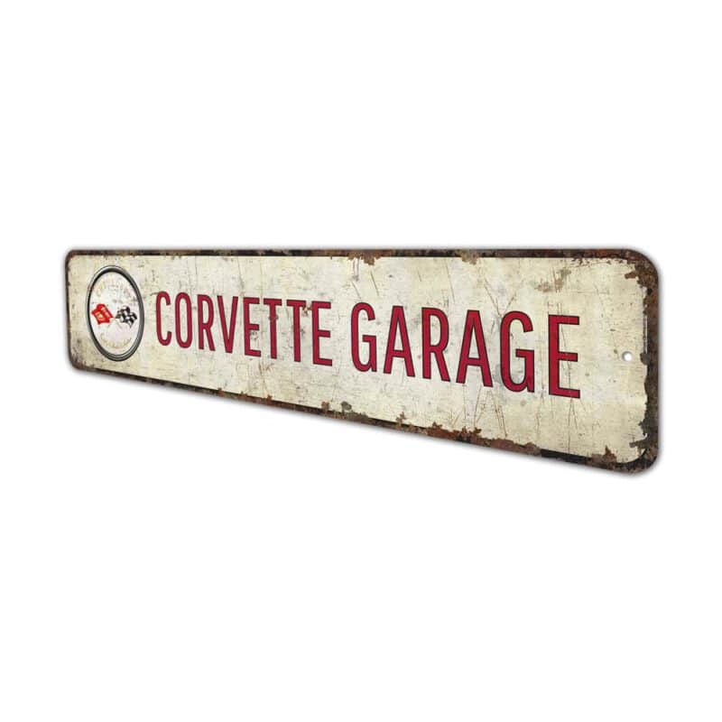 Corvette-Garage-Premium-Quality-Rustic-Metal-Sign-4-2