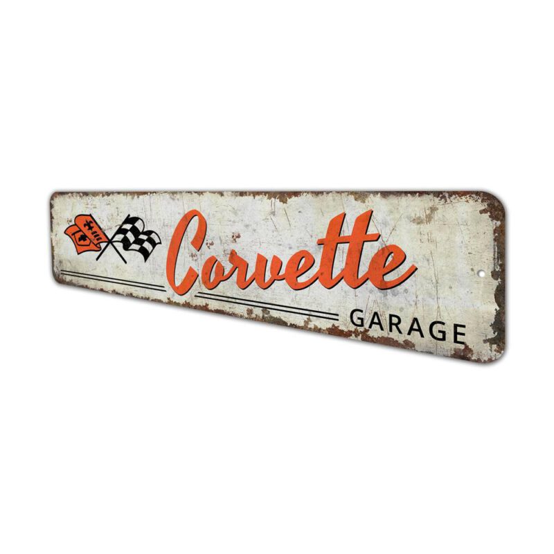 Corvette-Garage-Premium-Quality-Rustic-Metal-Sign-4-3