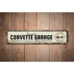 Corvette-Garage-Premium-Quality-Rustic-Metal-Sign-Images-4