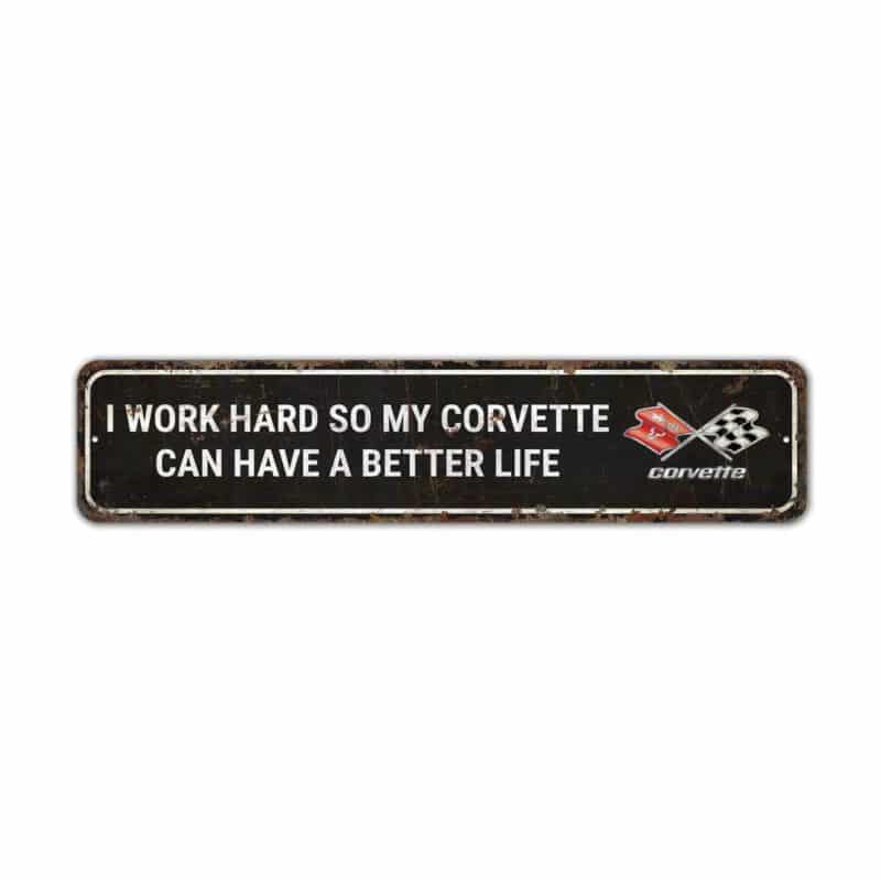 Corvette-Garage-Sign-Premium-Quality-Rustic-Metal-Sign-2-3