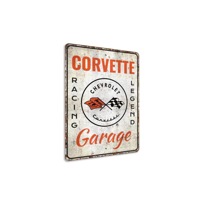 Corvette-Garage-Sign-Premium-Quality-Rustic-Metal-Sign-3-2