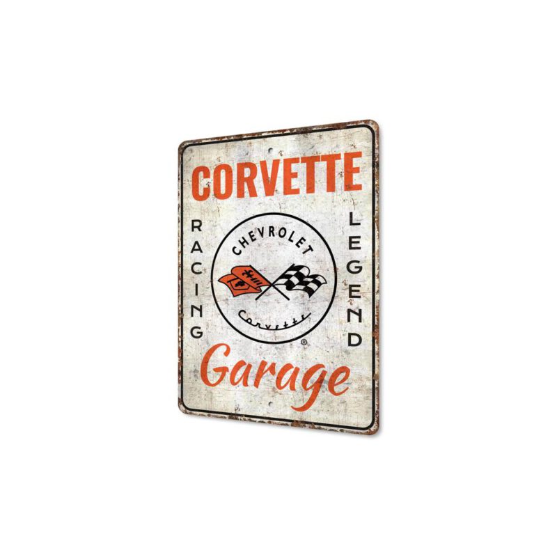 Corvette-Garage-Sign-Premium-Quality-Rustic-Metal-Sign-4-2