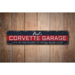 Corvette-Garage-Sign-Premium-Quality-Rustic-Metal-Sign-Images