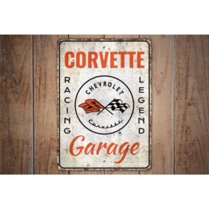 Corvette-Garage-Sign-Premium-Quality-Rustic-Metal-Sign-Images-2