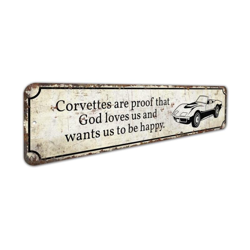 Corvette-Owner-Gift-Premium-Quality-Rustic-Metal-Sign-3