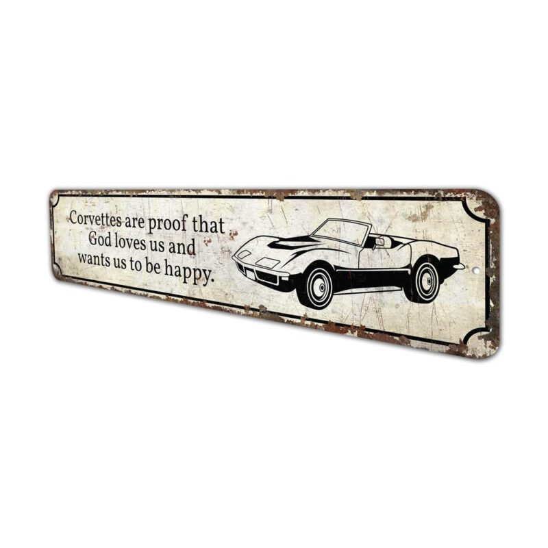 Corvette-Owner-Gift-Premium-Quality-Rustic-Metal-Sign-4