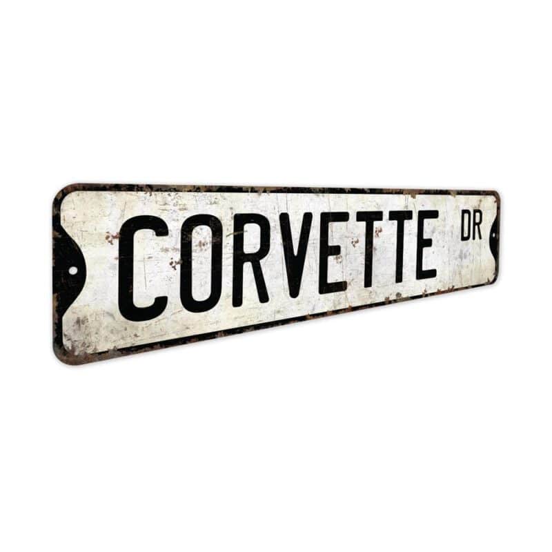 Corvette-Premium-Quality-Rustic-Metal-Sign-3