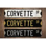 Corvette-Premium-Quality-Rustic-Metal-Sign-Images