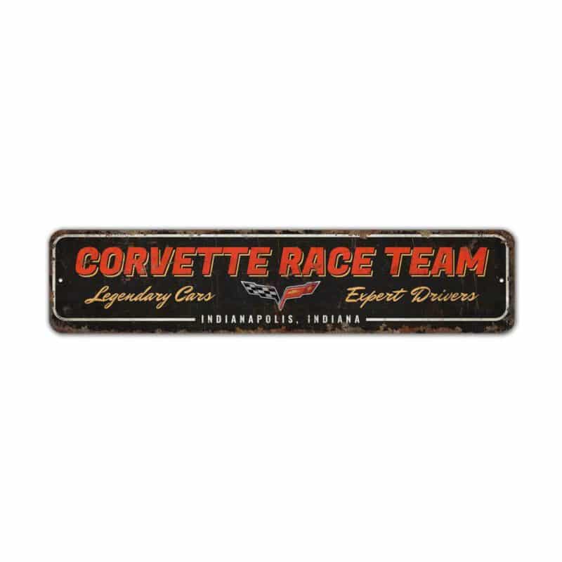 Corvette-Race-Team-Premium-Quality-Rustic-Metal-Sign-2