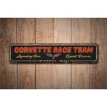 Corvette-Race-Team-Premium-Quality-Rustic-Metal-Sign-Images