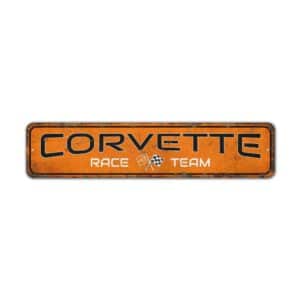 Corvette-Race-Team-Sign-Premium-Quality-Rustic-Metal-Sign-2