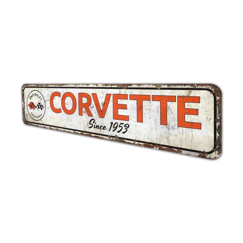 Corvette-Sign-Premium-Quality-Rustic-Metal-Sign-4