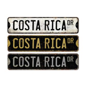 Costa-Rica-Premium-Quality-Rustic-Metal-Sign-2